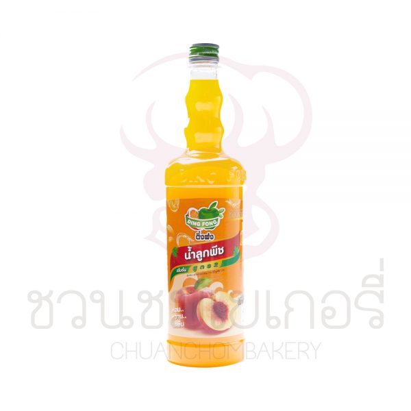 ติ่งฟง น้ำลูกพีช 760 มล. รหัส 8858732821774