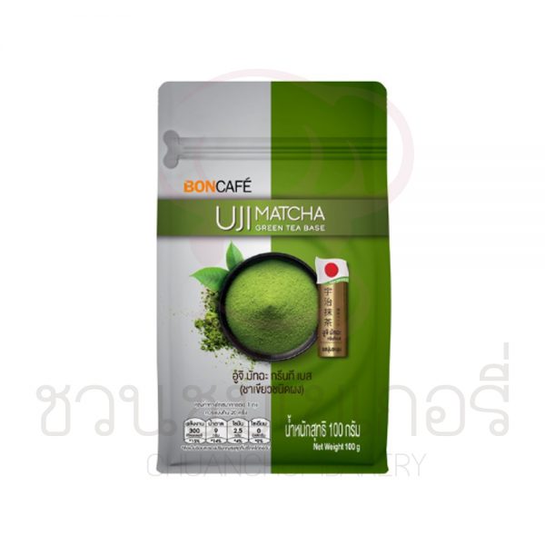 Boncafe อูจิ มัทฉะ กรีนที เบส รหัส 8850287000710