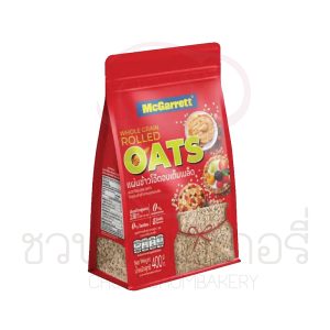 แม็กกาแรต แผ่นข้าวโอ๊ตอบ โรลล์โอ็ต แดง 400กรัม รหัส 8850358373101