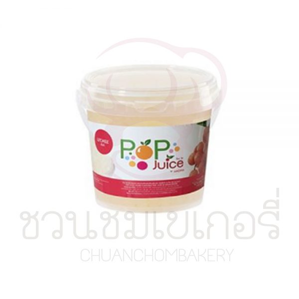 Pop Juice ไข่มุก รสลิ้นจี่ 1.2 กิโลกรัม รหัส 8852641028972
