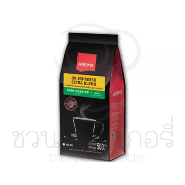 อโรม่า OK Espresso Extra Blend 500 กรัม รหัส 8852641029313