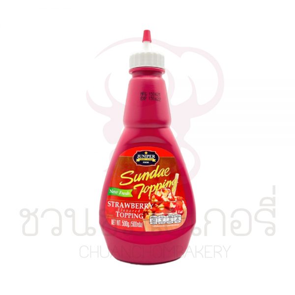 จูนิเปอร์ ท็อปปิ้งสตรอว์เบอร์รี่ 500 กรัม รหัส 885337500016
