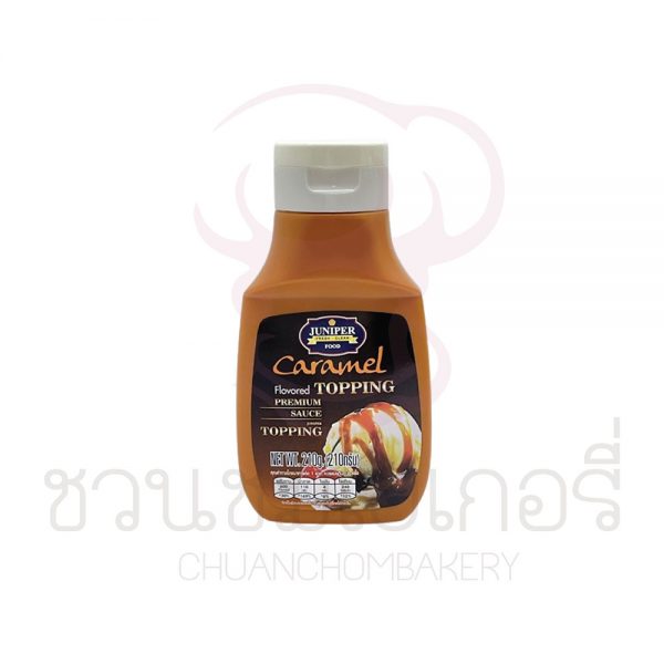 จูนิเปอร์ ท็อปปิ้งคาราเมล 210 กรัม รหัส 8853375000470