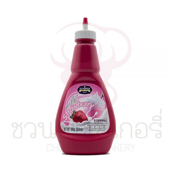 จูนิเปอร์ ท็อปปิ้งสตรอว์เบอร์รี่นม 500 กรัม รหัส 8853375000920