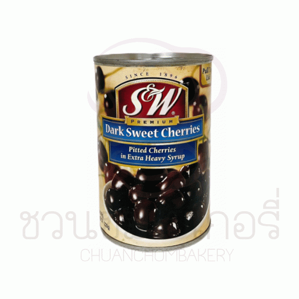 เอสแอนด์ดับบลิว เชอรี่ดำแกะเม็ด 439กรัม รหัส 0011194156770