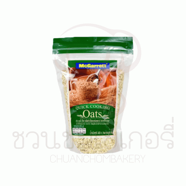 แม็กกาแรต เกล็ดข้าวโอ๊ตหยาบ เขียว 400กรัม รหัส 8850358371329