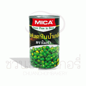 ไมก้า ถั่วลันเตากระป๋อง 400กรัม รหัส 8850358050026