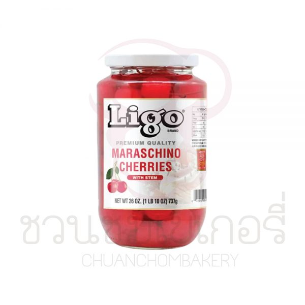 LIGO เชอร์รี่แดงมีก้าน 737g. (จีน) รหัส 072810908227