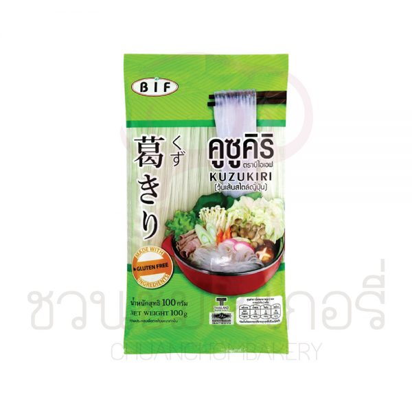 BIF วุ้นเส้นญี่ปุ่นคูซูคิริ 100g รหัส 8850341800072