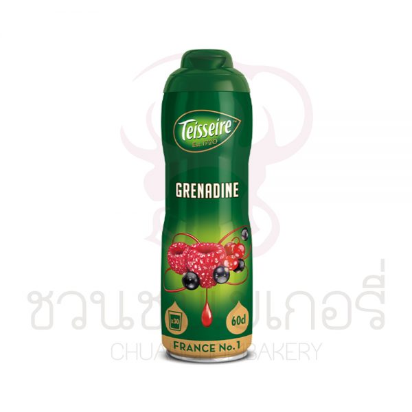 Teisseire (เตสแซร์)  Grenadine Syrup 600 ml รหัส 3092718586751