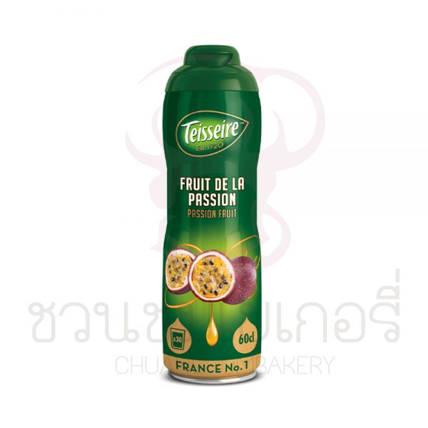 Teisseire (เตสแซร์)  Passion Fruit Syrup 600 ml รหัส 3092718586805