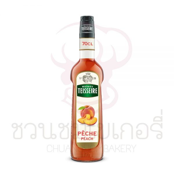 Teisseire (เตสแซร์) Peach 700ml รหัส 3092719700934