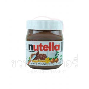 Nutella เฮเซลนัทบดผสมโกโก้สเปรด ขนาด  350 กรัม รหัส 7898024394181