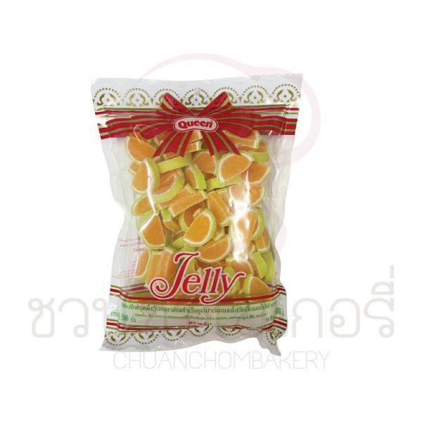 ควีน เยลลี่ แฟนซีฟรุ๊ตตี้ กลิ่นต่างๆ องุ่น สับปะรด แตงโม แคนตาลูป สตรอว์เบอร์รี่ 500 กรัม - Image 5