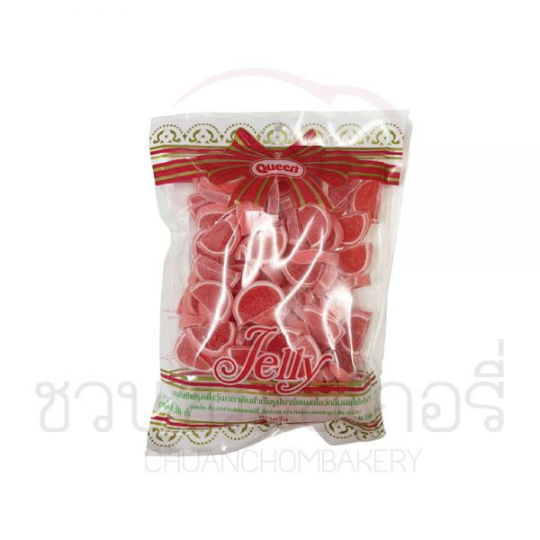 ควีน เยลลี่ แฟนซีฟรุ๊ตตี้ กลิ่นต่างๆ องุ่น สับปะรด แตงโม แคนตาลูป สตรอว์เบอร์รี่ 500 กรัม