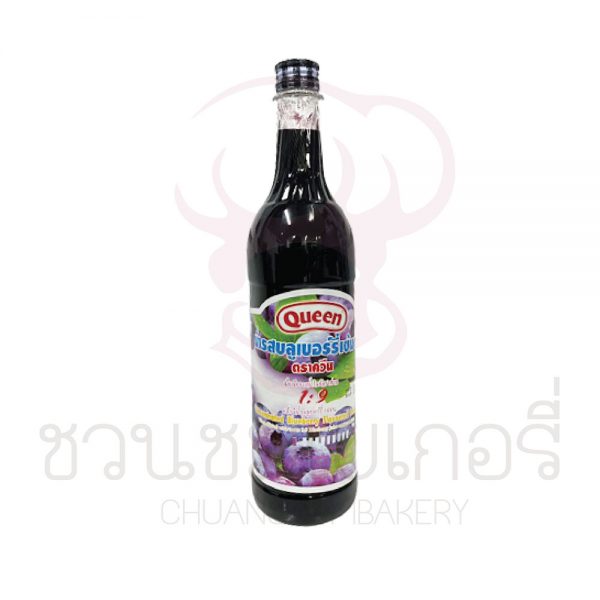 ควีน น้ำบลูเบอร์รี่ 730ml รหัส 8852028401411