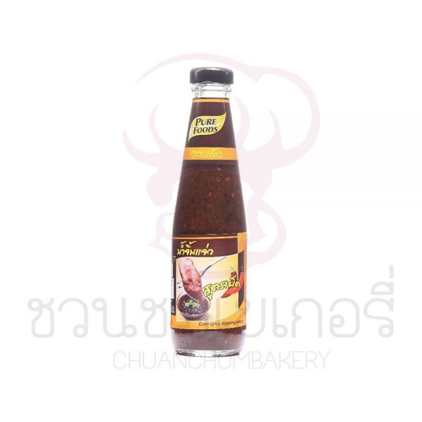 PURE FOODS น้ำจิ้มแจ่วอีสาน สูตรเผ็ด 330 กรัม รหัส 8853165004251