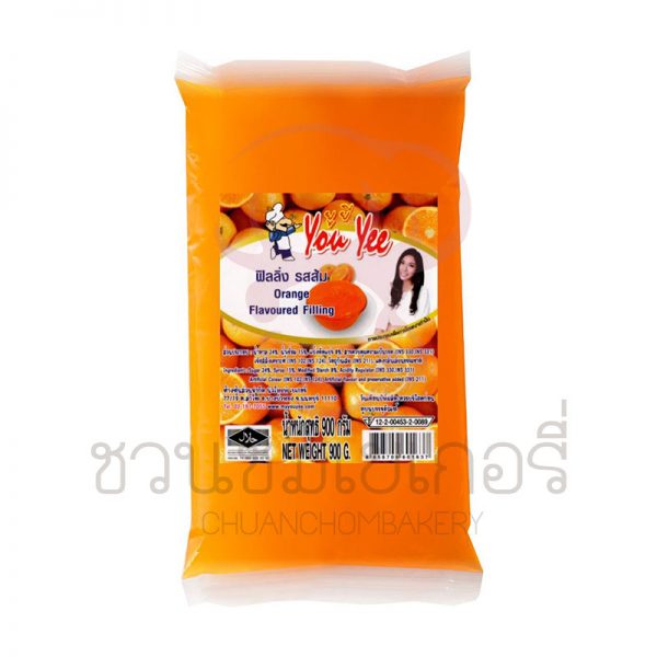 ยูยี ฟิลลิ่ง รสส้ม  900g รหัส 8858709601637