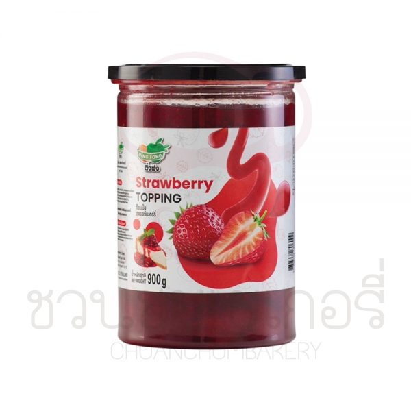 ติ่งฟง ท็อปปิ้งสตรอว์เบอร์รี่ 900 กรัม รหัส 8858732806009