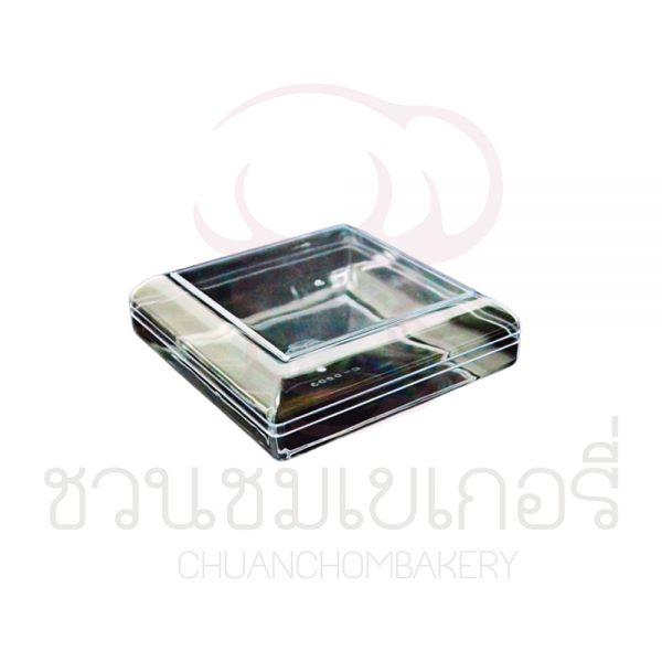 กล่องพลาสติก สี่เหลี่ยมจตุรัส ชนิดแข็ง C-0203 รหัส C0203