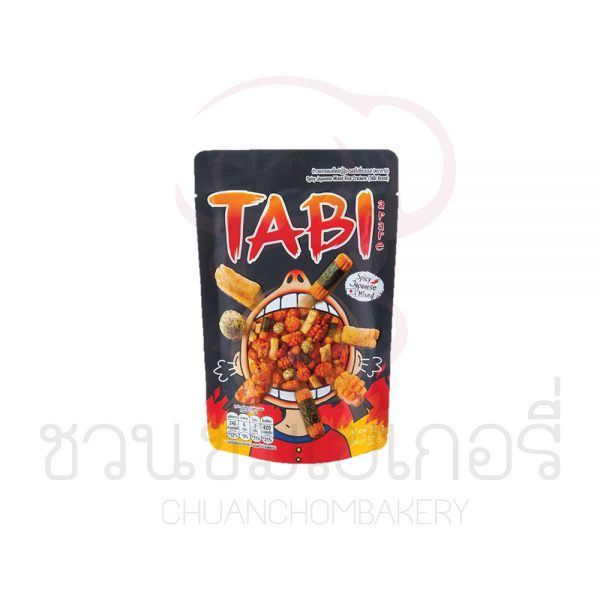 ทาบิ ขนมข้าวอบกรอบสไตล์ญีปุ่น 52g รหัส 8851234290291
