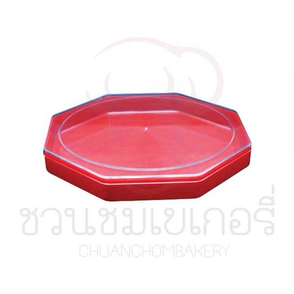 กล่องพลาสติก แปดเหลี่ยม ชนิดแข็ง C-0500