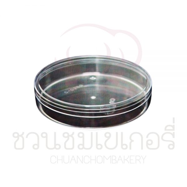 กล่องพลาสติกกลม(เตี้ย) ชนิดแข็ง-ใส C-0598
