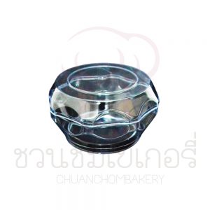 กล่องพลาสติกแปดเหลี่ยม ชนิดแข็ง C-0599