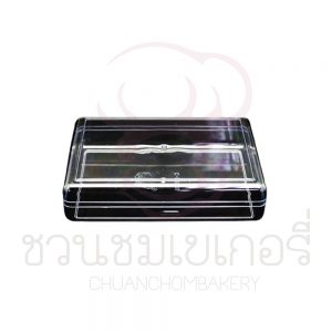 กล่องพลาสติกสี่เหลี่ยม ชนิดแข็ง สีใส C-0705