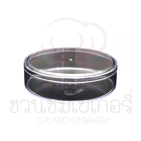 กล่องพลาสติกกลม ชนิดแข็ง-ใส C-0898