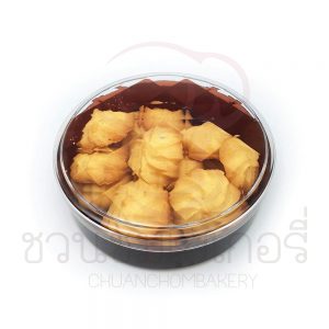 กล่องพลาสติกกลมเล็ก ชนิดแข็ง C-1107