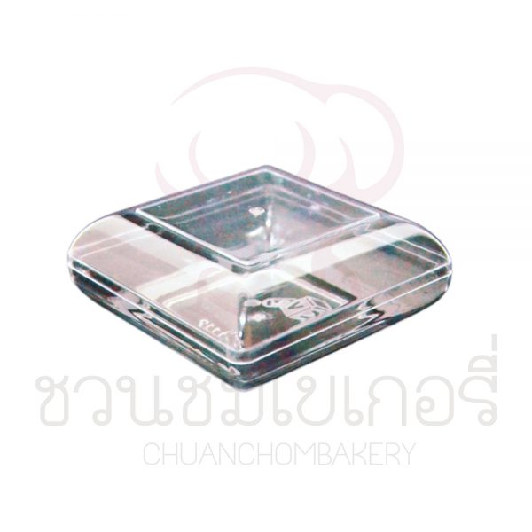 กล่องพลาสติกสี่เหลี่ยม ชนิดแข็ง C-1112