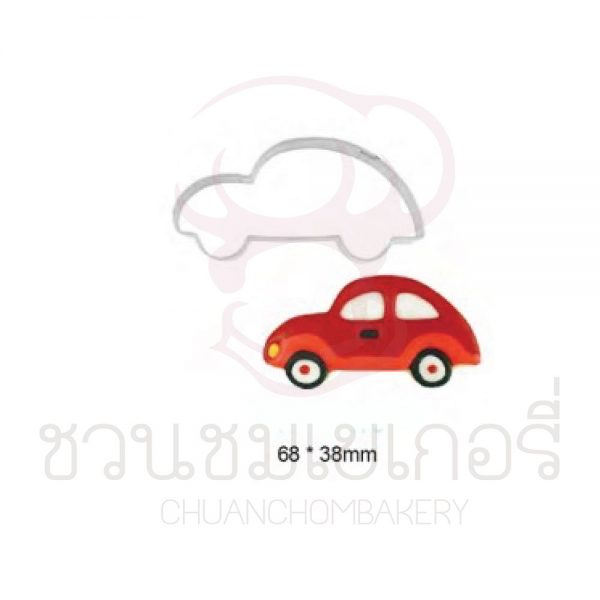 พิมพ์กดคุกกี้สแตนเลส รถยนต์ (79 x 44mm) รหัส KAF9082
