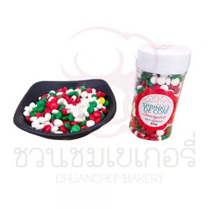 เม็ดน้ำตาล กลม 3 สี  85 กรัม รหัส 5668883300836