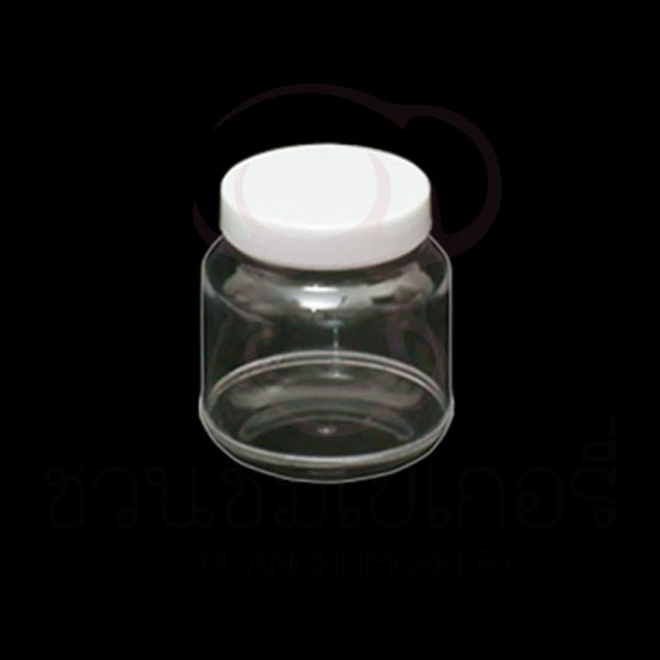 กระปุก N.1034 กลมเล็กฝาสีขาว 170ml รหัส 8850421103406