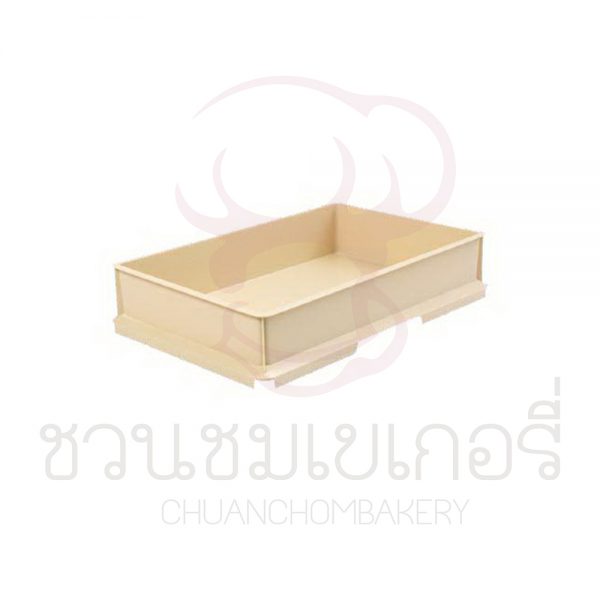 ลังเบเกอรี่เล็ก สีครีม ทรงเตี้ย RW.8224 รหัส 8850421822406