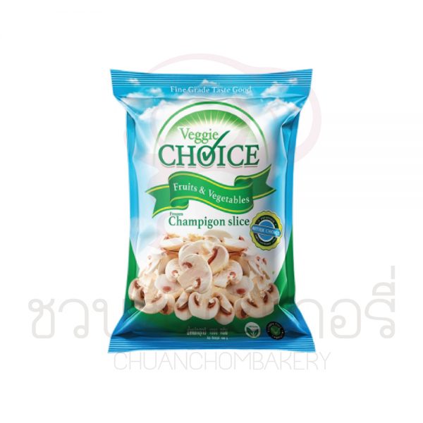 Veggie Choice เห็ดแชมปิยองแช่แข็ง 1kg รหัส 8856024003662