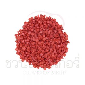 Sugar Glitter Red 4201 50g รหัส 5096420150