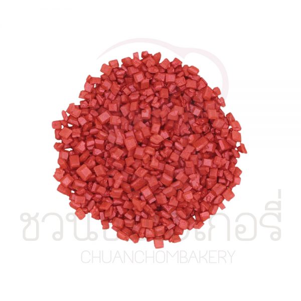 Sugar Glitter Red 4201 50g รหัส 5096420150