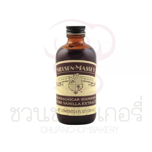Nielsen Massey Madagascar Bourbon Pure Vanilla Extract วานิลลาเข้มข้น 118 ml. รหัส 002563821004