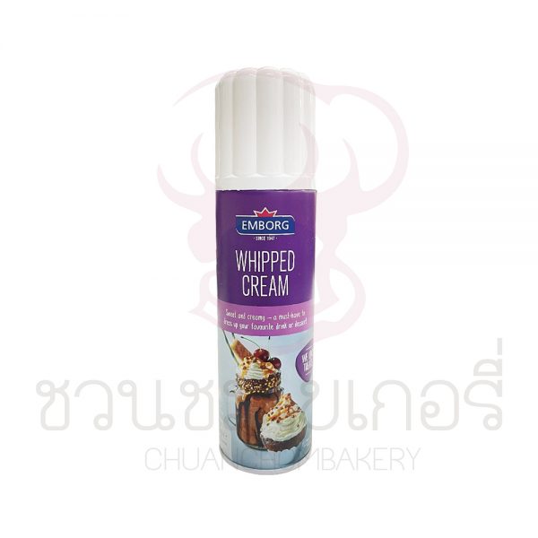 Emborg Whipped Cream (ขวดบีบ) 250 กรัม รหัส 570402501059