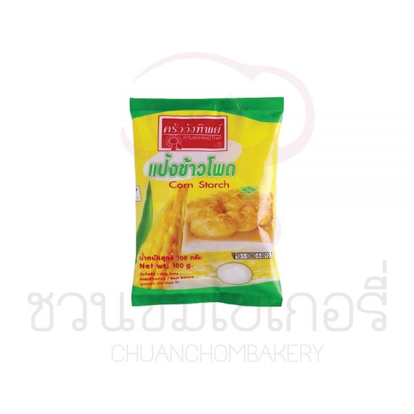 ครัววังทิพย์ แป้งข้าวโพด 100g รหัส 8852633090109