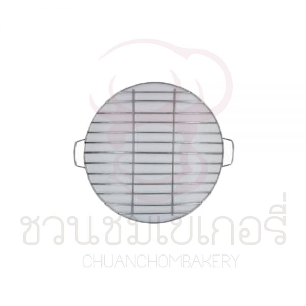ตะแกรงลวดสแตนเลส วงกลม 40cm หูจับแบบนอน TKR-40H รหัส 8858873419373