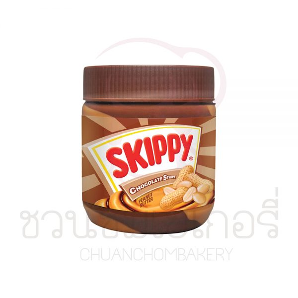สกิปปี เนยถั่วผสมช็อกโกแลตเข้มข้น 350 g รหัส 6922877700248