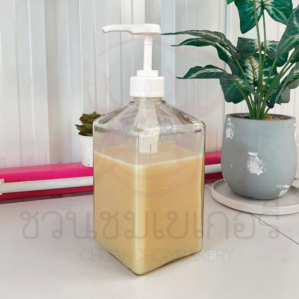 ขวดแก้ว หัวปั๊ม ขนาด 1100 ml. รหัส CP0314 - Image 4