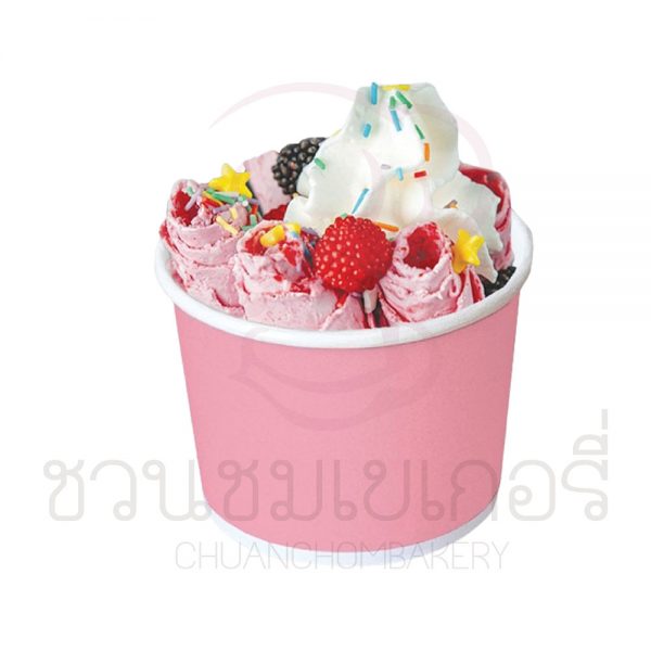 KMP ถ้วยกระดาษ 120 มล. สีชมพู รหัส 8859614400575
