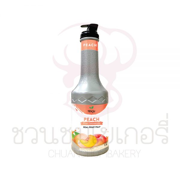 Tenju Peach Syrup Concentrate 1L รหัส 8857127870861