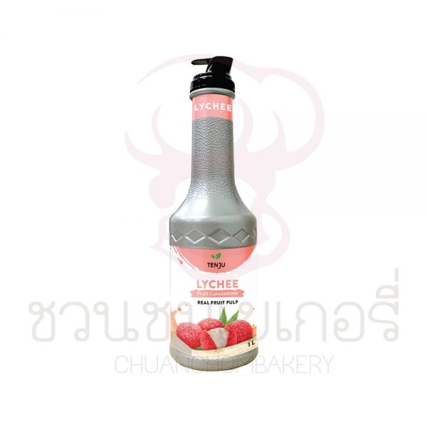 Tenju Lychee Syrup Concentrate 1L รหัส 8857127870892