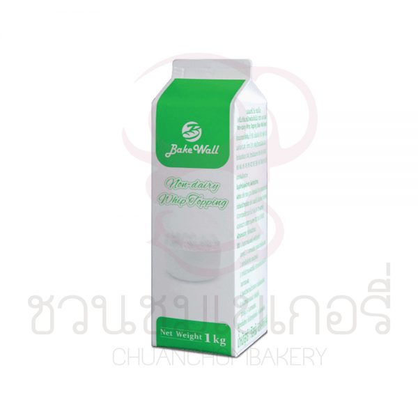 Bake Wall Non-Dairy Whip Topping 1L กล่องเขียว รหัส 6976504341168