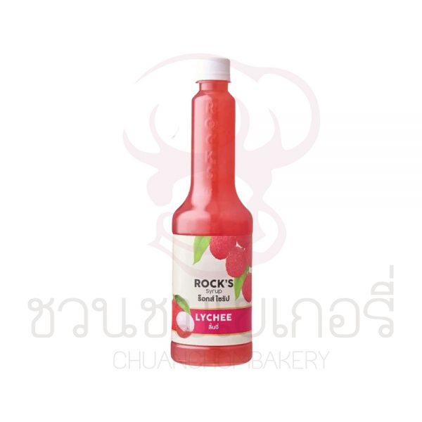 Rock's Syrup ลิ้นจี่ 650ml รหัส 8858900109079